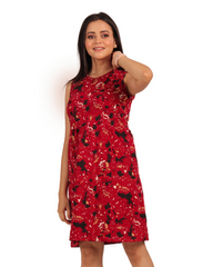 ALIVEE Women’s Cotton Dress Long Top