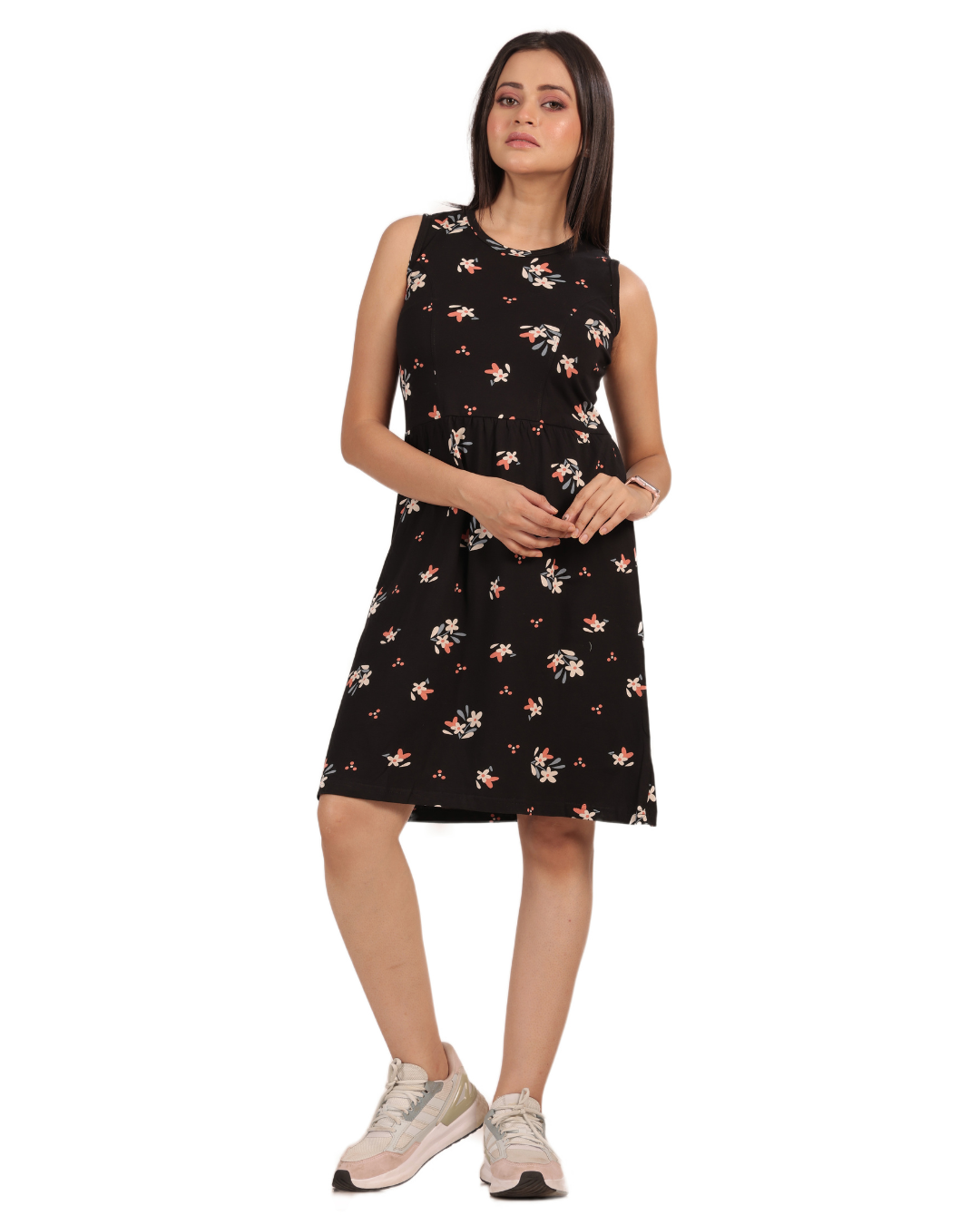 ALIVEE Women’s Cotton Dress Long Top