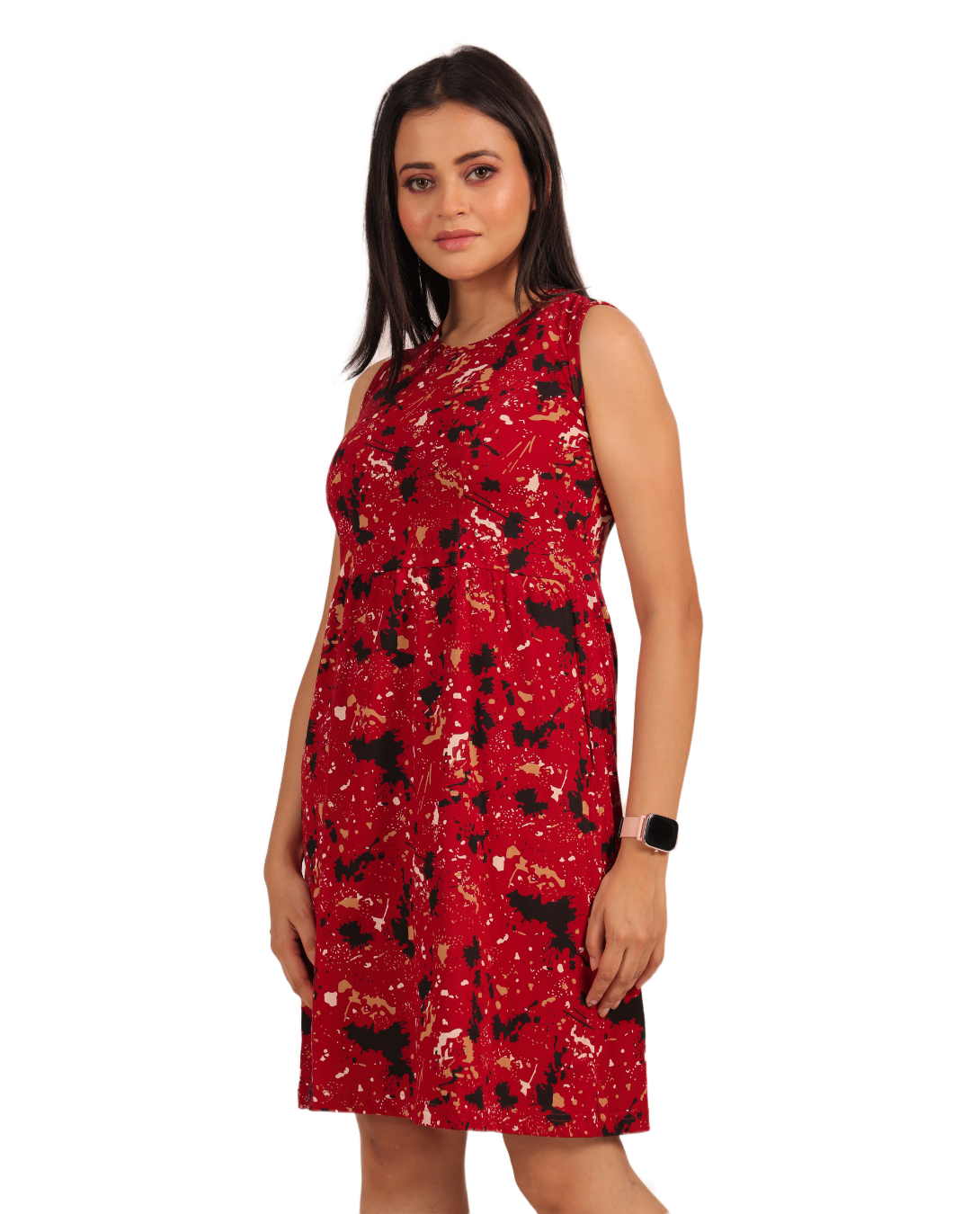 ALIVEE Women’s Cotton Dress Long Top
