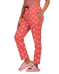 ALIVEE Women’s Cotton Floral Pyjama with Pockets