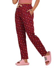 ALIVEE Women’s Cotton Floral Pyjama with Pockets