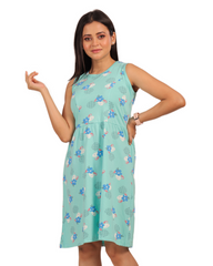 ALIVEE Women’s Cotton Dress Long Top